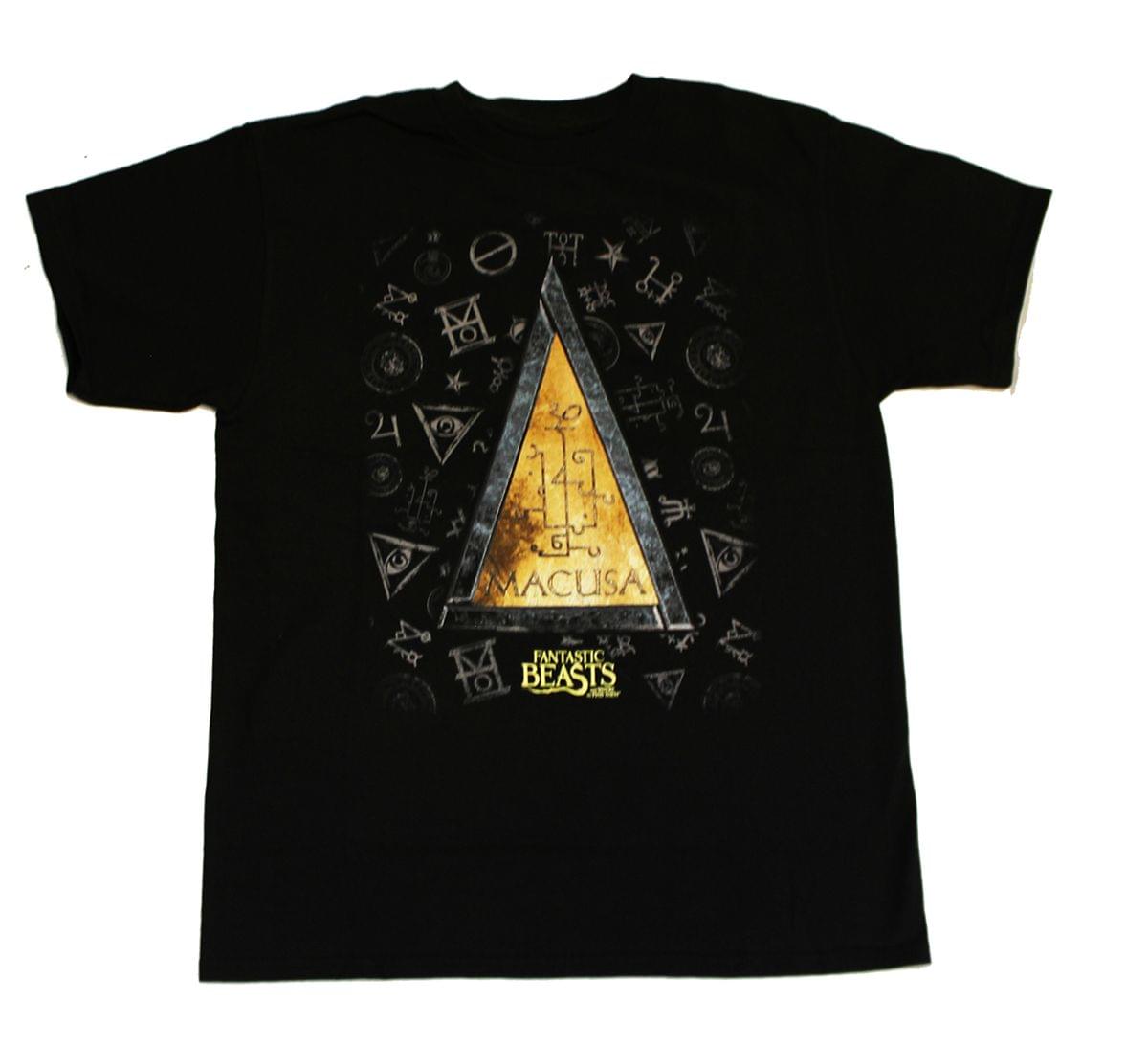 Fantastic Beasts Youth Black MACUSA T-Shirt
