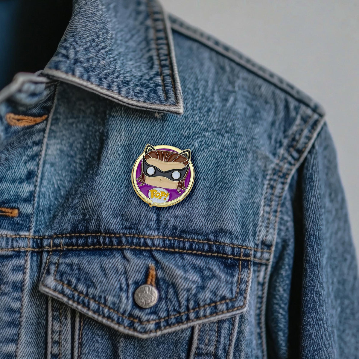 Batman Classic '66 TV Series Catwoman Funko Pop! Pin