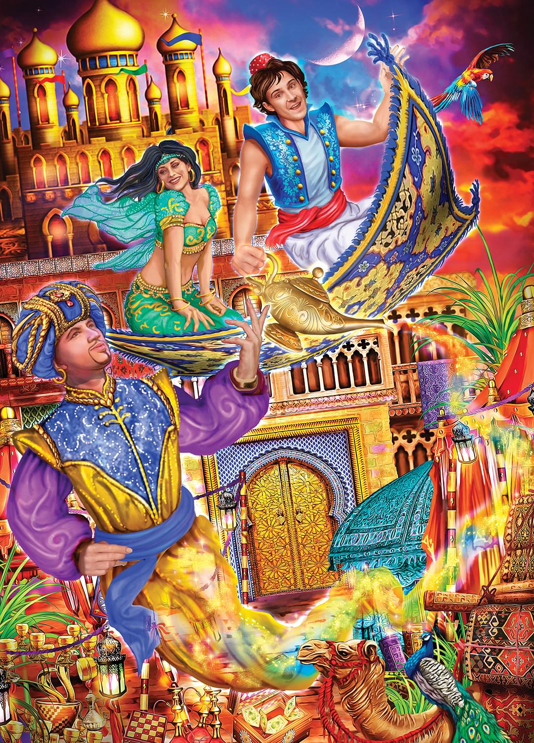 Aladdin 1000 Piece Jigsaw Puzzle