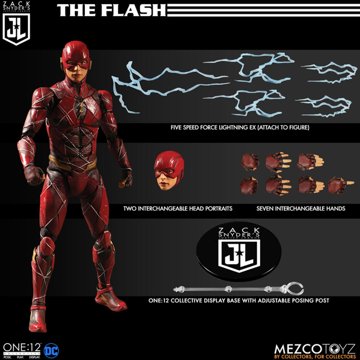 DC Justice League Deluxe One:12 Collective Steel Boxed Set