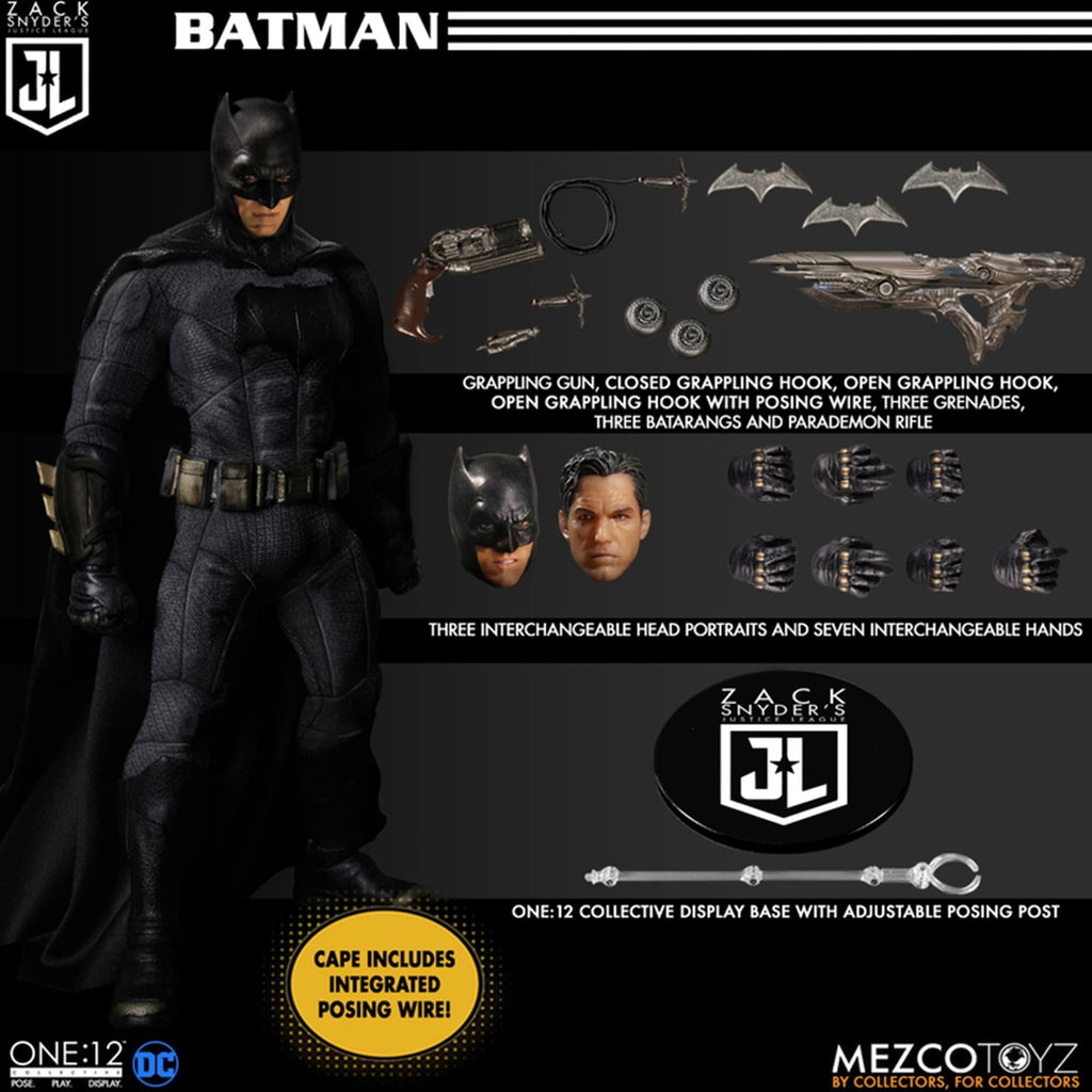 DC Justice League Deluxe One:12 Collective Steel Boxed Set